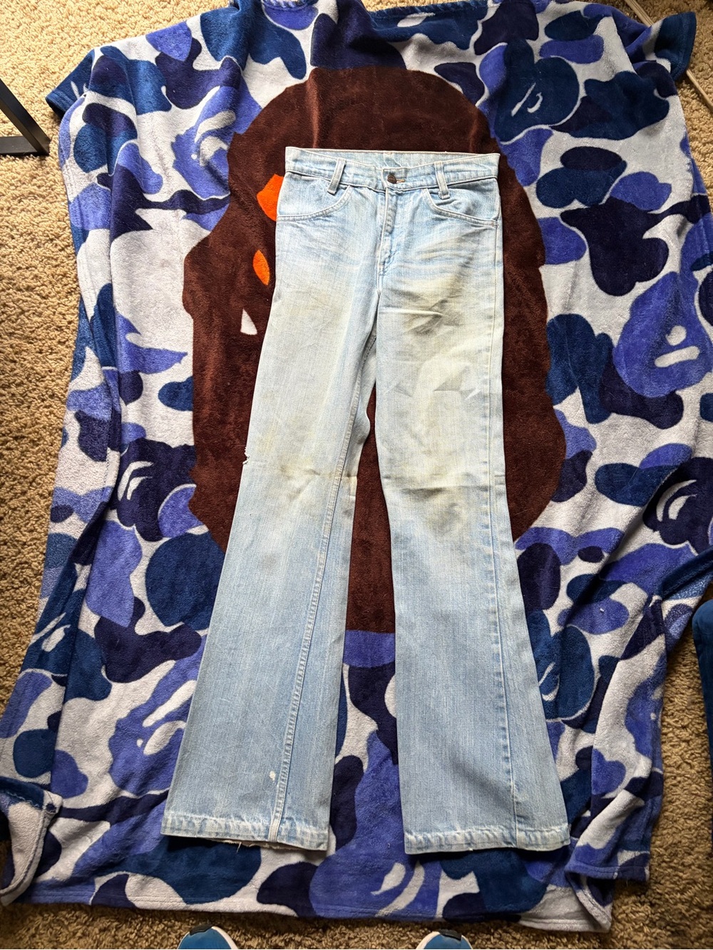Levi 746 vintage 70’s orange tab flare